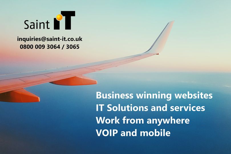 Business Winning Websites Fly Ahead with Saint IT | Business Winning Websites