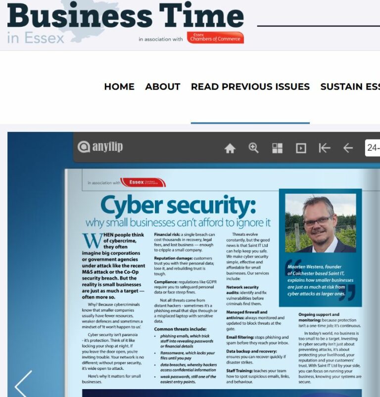Cyber Security: Why Small Businesses Can't Afford to Ignore it